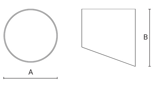 Arcluce EXOL - Dimensions