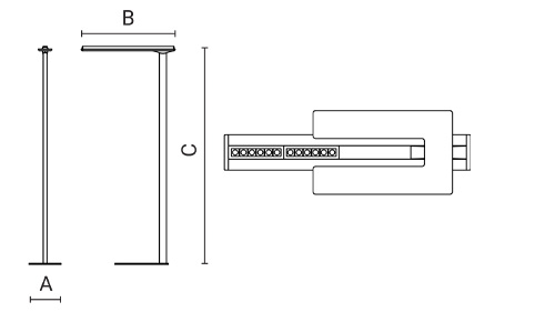 LECTRA VIZOR, dimensions